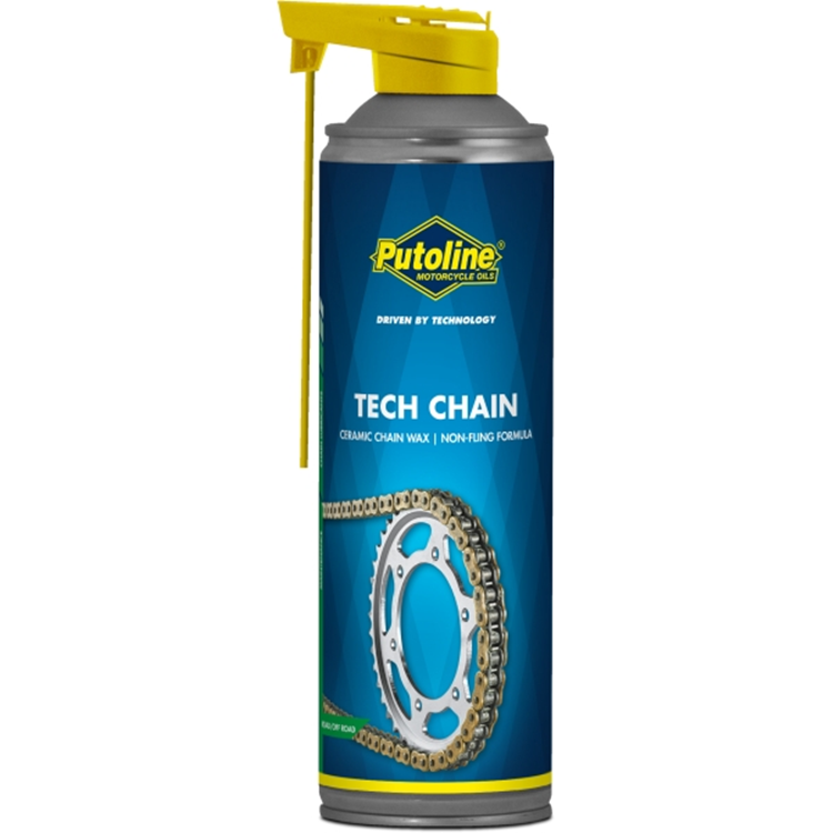 GRASA CADENA PUTOLINE ROAD TECH CHAIN SPRAY 500 ML.BLANCA